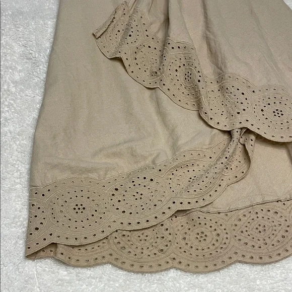 Jason Wu Tan Eyelet Skirt Set - Picture 3 of 10